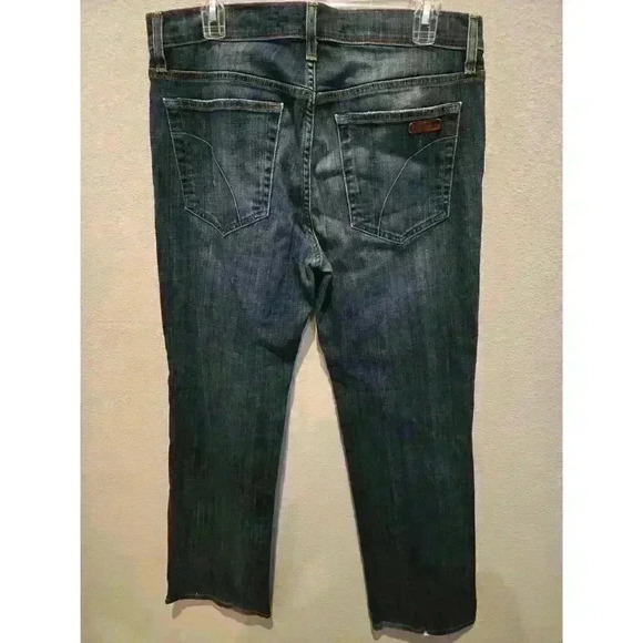 Joe's Jeans Men's 32 Blue Straight Dark Wash Denim Jeans - Picture 5 of 7